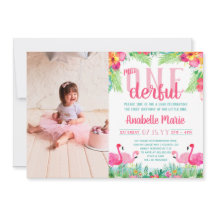 Miss ONEderful First Birthday Luau