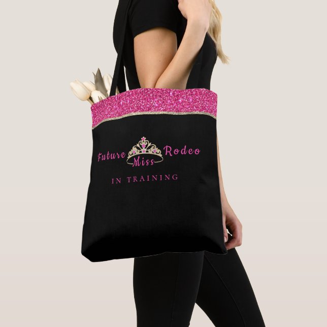 Miss Rodeo Crown Future Miss Rodeo in Ausbildung Tasche (Von Nahem)