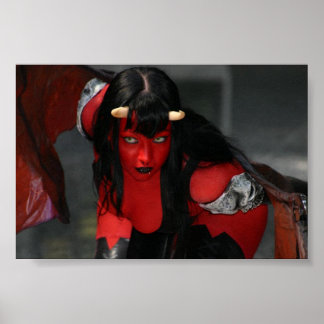 Miss Rose Noir als "Purgatori Poster" Poster