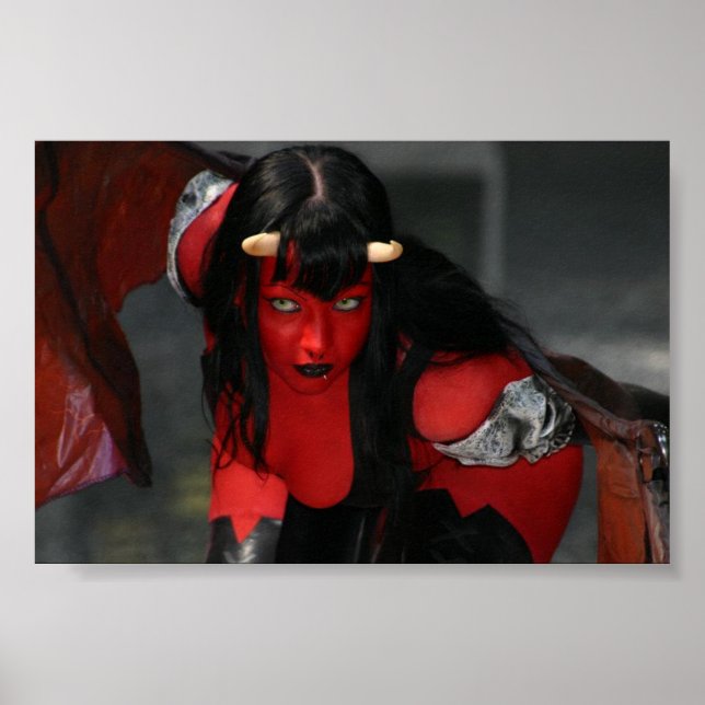 Miss Rose Noir als "Purgatori Poster" Poster (Vorne)