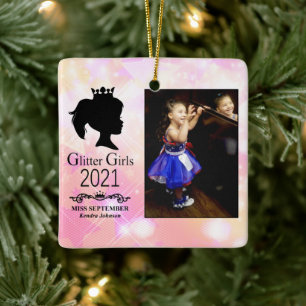 Miss September 2021 Keramikornament