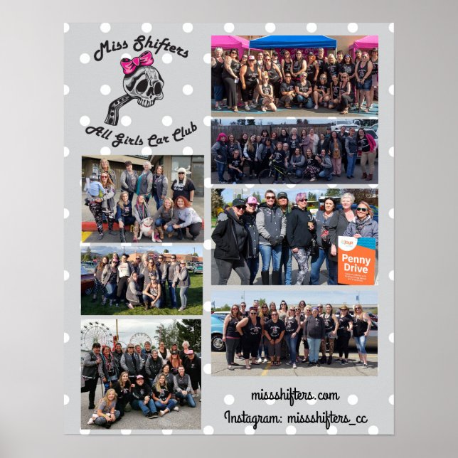 Miss Shifters 16x20 Poster (Vorne)