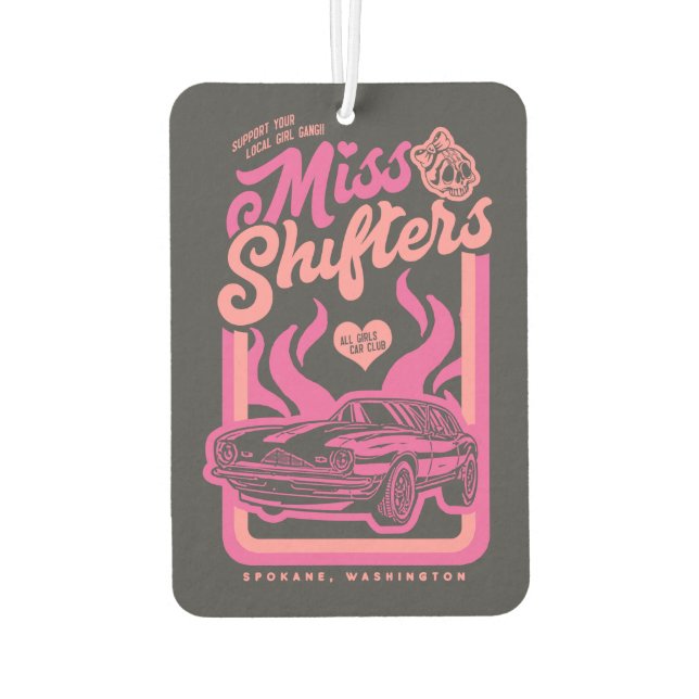 Miss Shifters Air Freshener Autolufterfrischer (Rückseite)