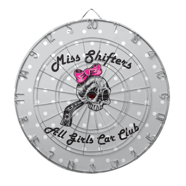 Miss Shifters Dart Board Dartscheibe (vorne)
