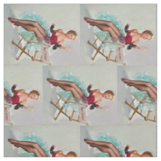 Miss Sylvania Button-Up Girl Stoff