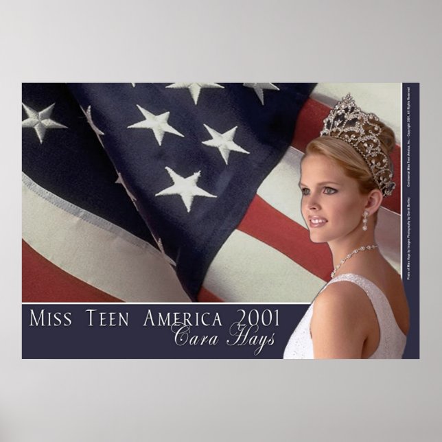 Miss Teen America 2001 Poster (Vorne)