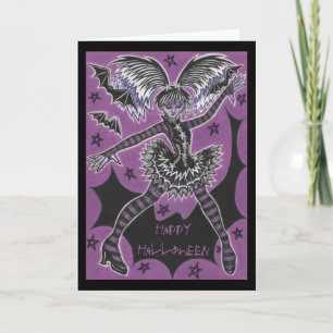 Miss Teen Halloween 'Happy Halloween' Textkarte Karte