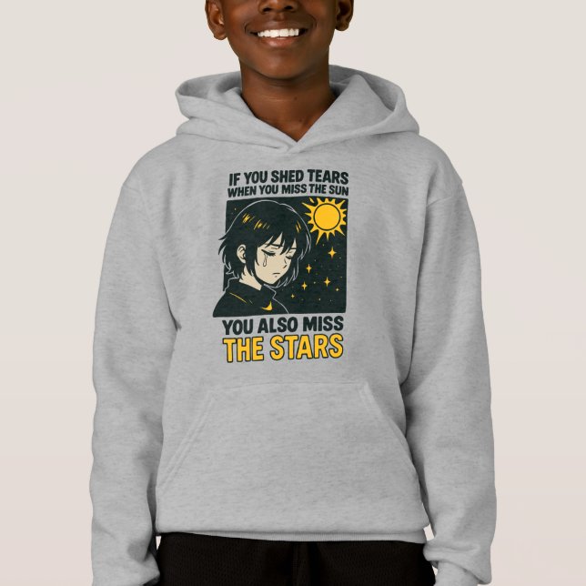 Miss the stars hoodie (Vorderseite)
