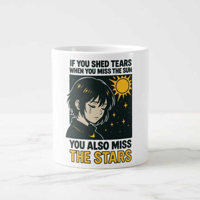 Miss the stars Jumbo-Tasse (Vorderseite)