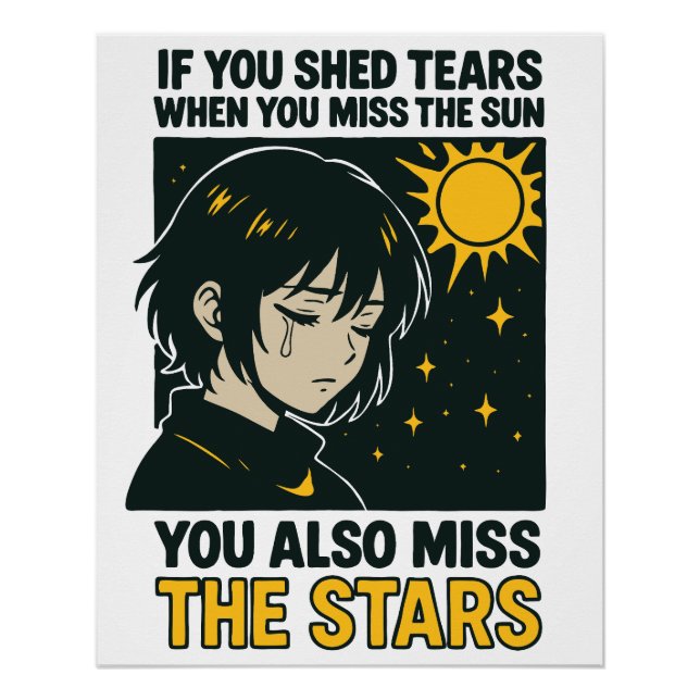 Miss the stars poster (Vorderseite)