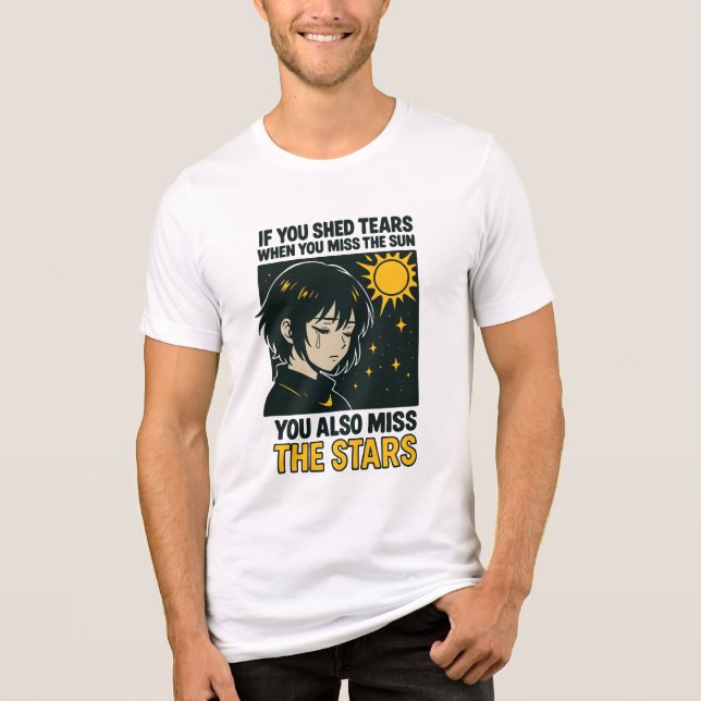 Miss the stars Tri-Blend shirt (Vorderseite)