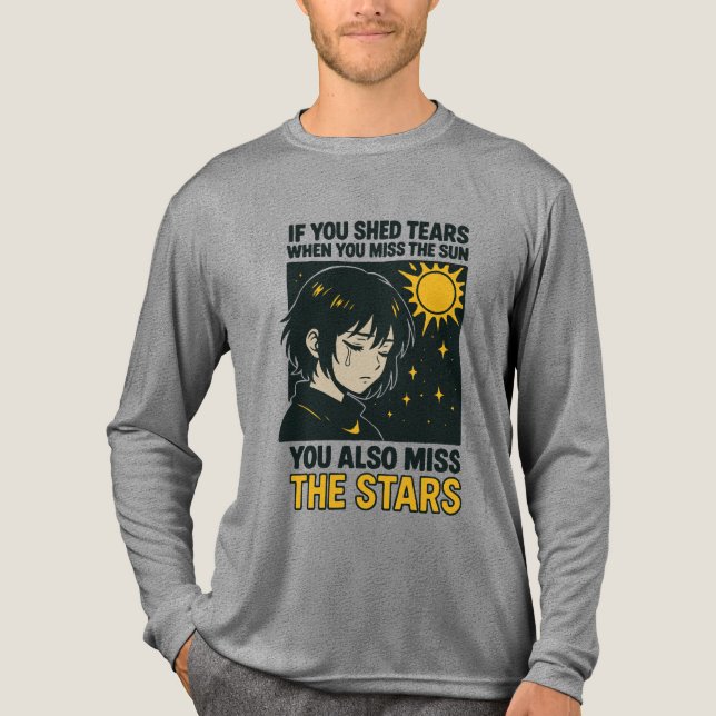 Miss the stars Tri-Blend shirt (Vorderseite)