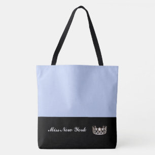 Miss USA Argent Couronne Sac fourre-tout-LRGE Fros