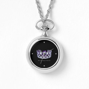 Miss USA Art Custom Wrap Around Watch Armbanduhr
