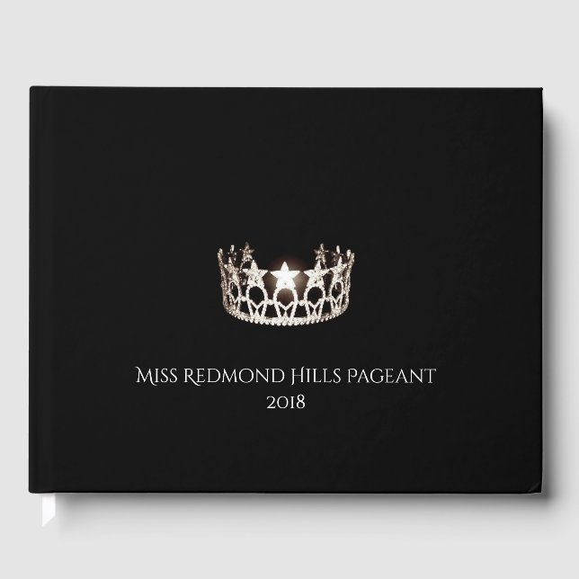 Miss USA Art Silver Crown Gästebuch (Vorderseite)