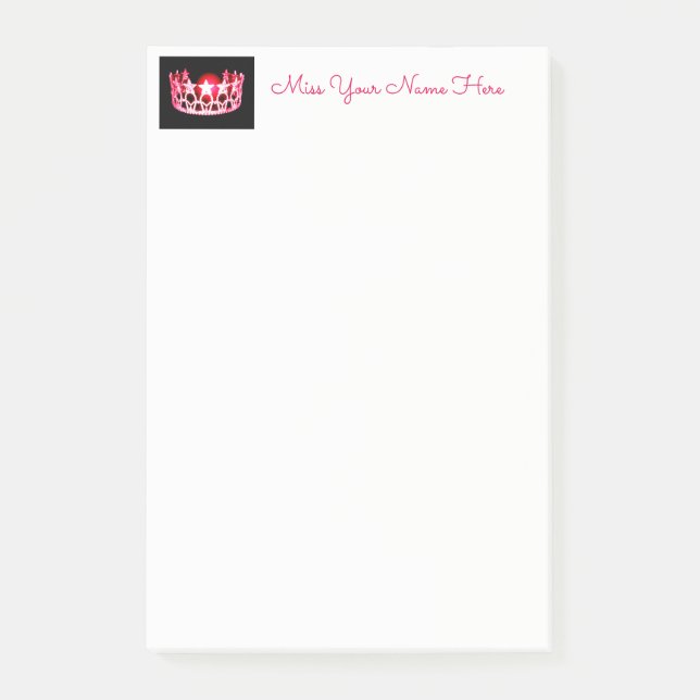 Miss USA Cherry Crown Post-it-Notes Post-it Klebezettel (Vorderseite)