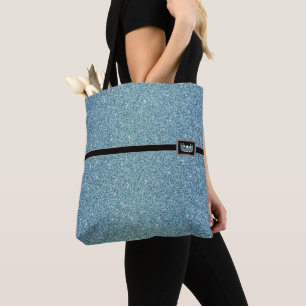 Miss USA Crown Pageant Imitate Glitzer Tote Tasche