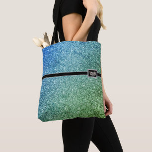 Miss USA Crown Pageant Imitate Glitzer Tote Tasche