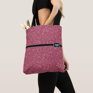 Miss USA Crown Pageant Imitate Glitzer Tote Tasche