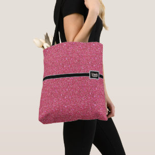 Miss USA Crown Pageant Imitate Glitzer Tote Tasche