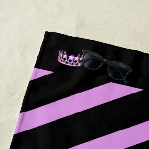 Miss USA Orchid Serviette de plage de Crown