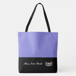 Miss USA Silver Crown Sac fourre-tout-Large Lavand