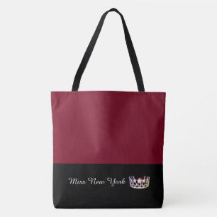 Miss USA Silver Crown Sac fourre-tout-LRGE Crimson