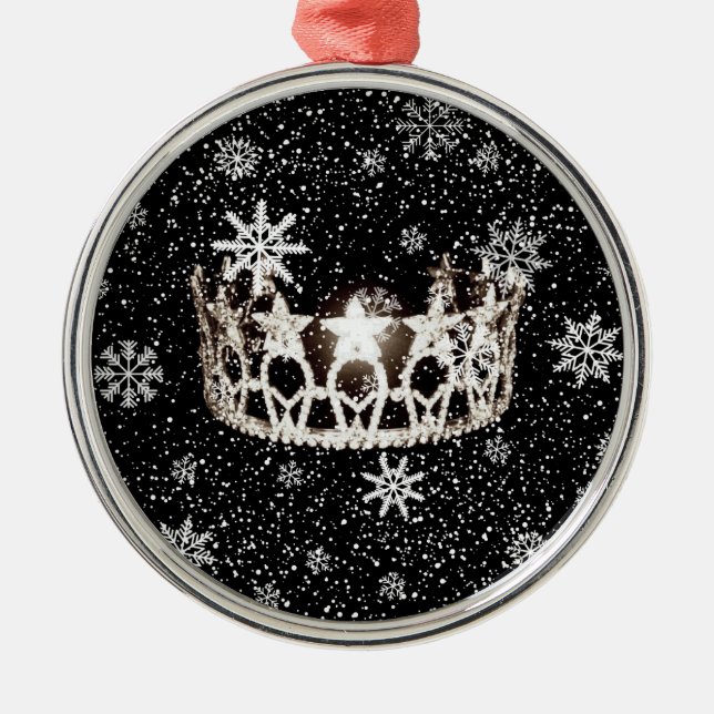 Miss USA Silver Crown Weihnachtsschmuck (Vorne)