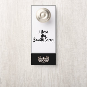 Miss USA Stil Pageant SLVR Crown Door Hanger Türanhänger