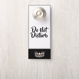 Miss USA Stil Pageant SLVR Crown Door Hanger Türanhänger