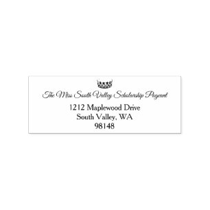 Miss USA Style Pageant Rubber Briefmarke Gummistempel