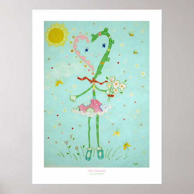 Miss Valentine Poster (Vorne)