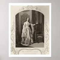 Miss Vandenhoff als Juliet, Akt III Szene 1 von "R