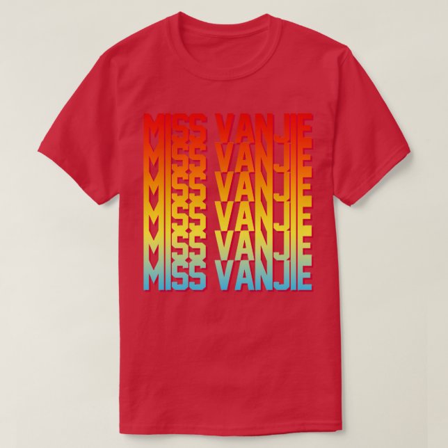Miss Vanjie T-Shirt (Design vorne)