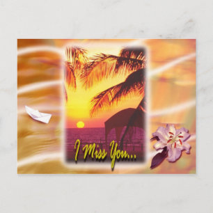 MISs You Postcard Postkarte
