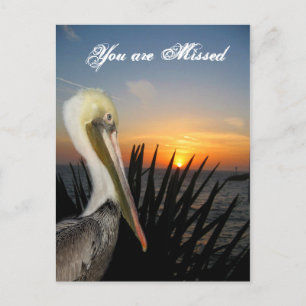 Miss You_ Postcard Postkarte