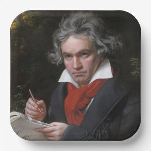 Missa Solemnis: Ludwig Beethoven Klassische Musik Pappteller