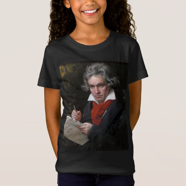 Missa Solemnis: Ludwig Beethoven Klassische Musik T-Shirt (Vorderseite)