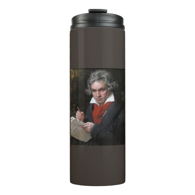 Missa Solemnis: Ludwig Beethoven Klassische Musik Thermosbecher (Vorderseite)