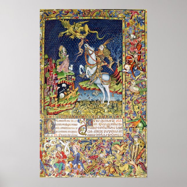 Missal of St. George of Topusko Poster (Vorne)