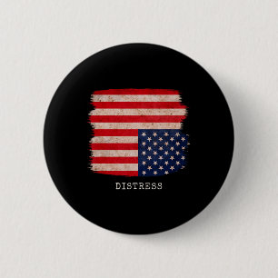 Missbehagen Nach unten Amerikanisch Patriotisch 4. Button