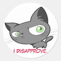 Missbilligung Kitsticker