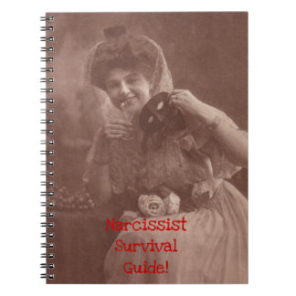 Missbrauch Maske Unmasken Narcissist Survival Guid Notizblock