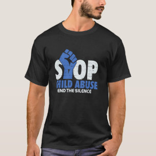 Missbrauch von Kindern stoppen Prävention von Kind T-Shirt