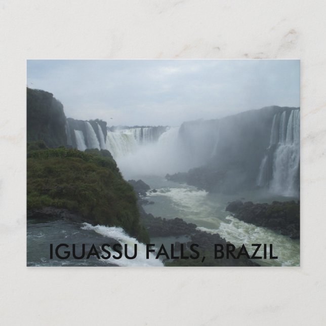 Mission 032, IGUASSU FALLS, BRASILIEN Postkarte (Vorderseite)
