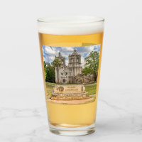 Mission Concepción, San Antonio, Texas, Verre de b