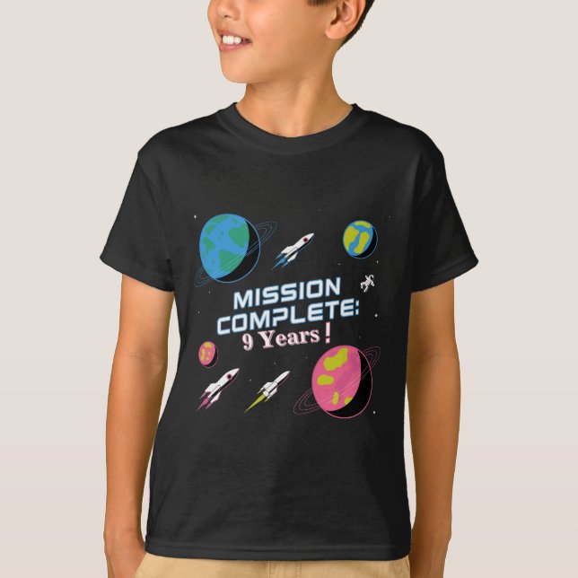Mission Cool complet T-shirt Anniversaire (Devant)