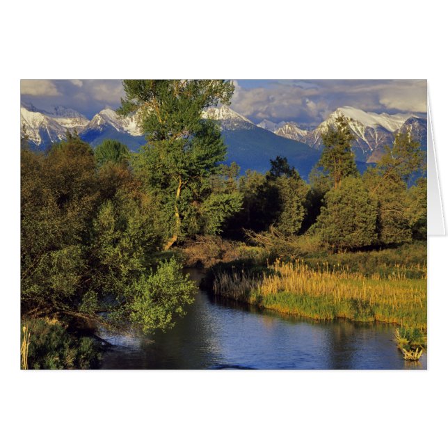 Mission Creek in National Bison Range in (Vorderseite (Horizontal))