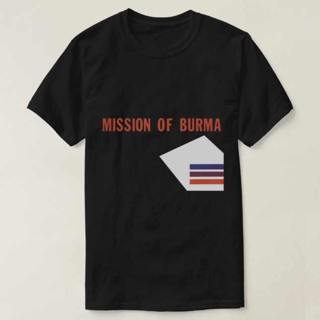 Mission de la Birmanie T-shirt essentiel (Design devant)