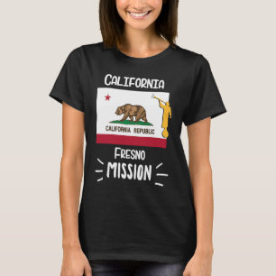 Mission der kalifornischen Fresno Mormon LDS T-Shirt